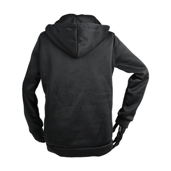 Women\'s Full Zip-up Brushed Inner Hoodie Sweatshirt - Picture 4 of 6